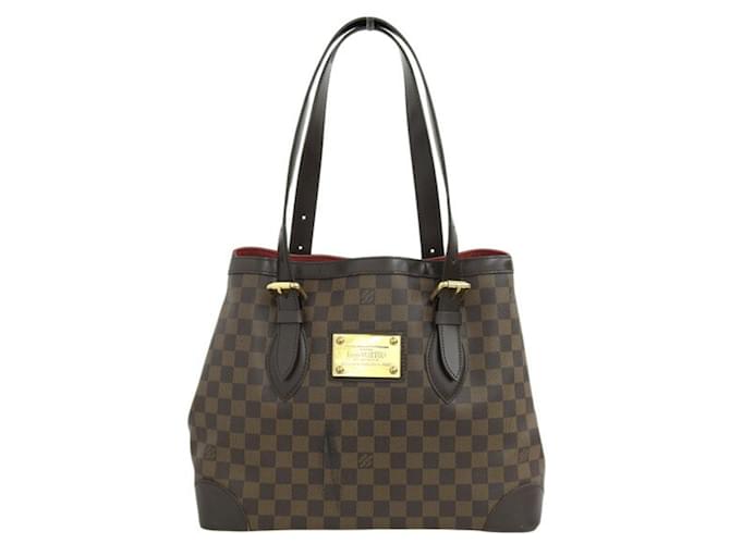 Louis Vuitton Hampstead Brown Canvas Tote Bag (Pre-Owned)