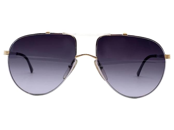 Christian Dior Monsieur Vintage Sunglasses 2248 74 58/17 130MM Silvery  Metal ref.930114 - Joli Closet