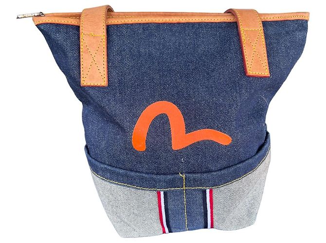 Evisu Bolsas Azul