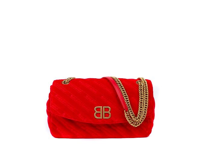 BB Round BALENCIAGA Sacs à main T.  chiffon