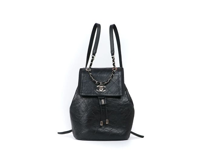 Timeless CHANEL  Backpacks T.  Leather Black
