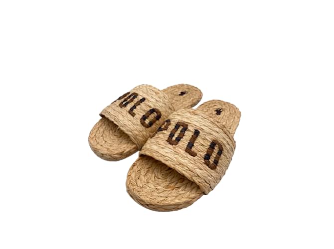 POLO RALPH LAUREN  Sandals T.EU 38 cloth Beige  ref.930454