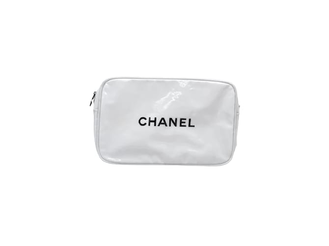CHANEL  Travel bags T.  plastic White  ref.930469