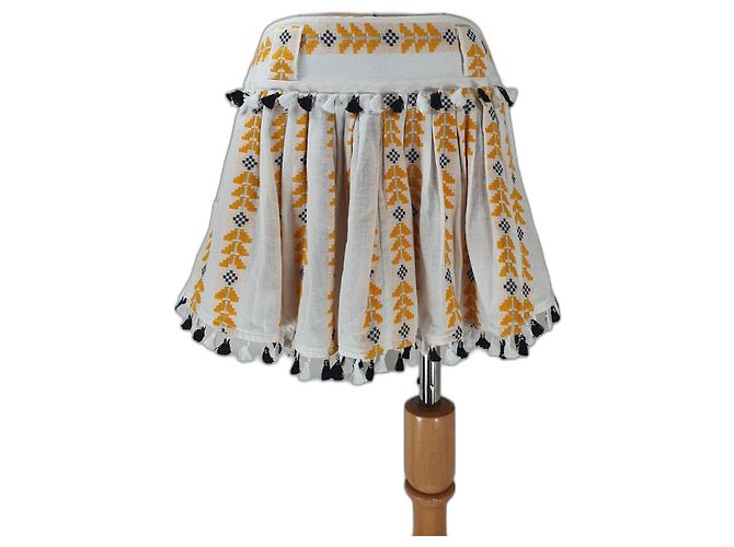 Autre Marque Minifalda de algodón Dodo Bar Or Multicolor