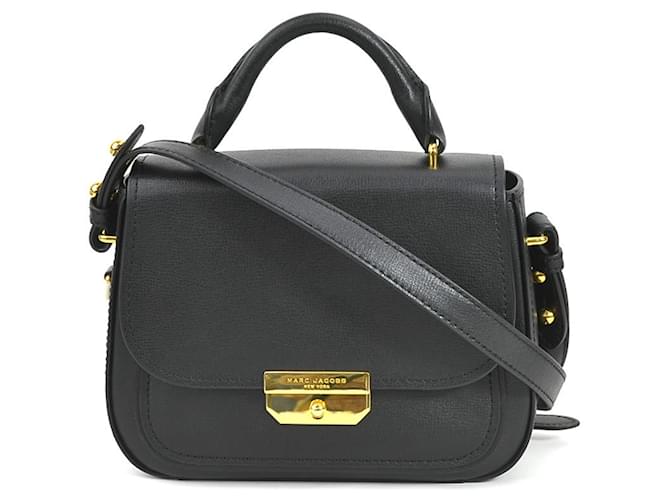 MARC JACOBS Black Leather  ref.930535