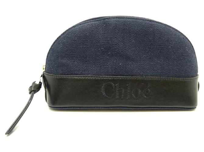 Chloé Chloe Blu navy Biancheria  ref.930626