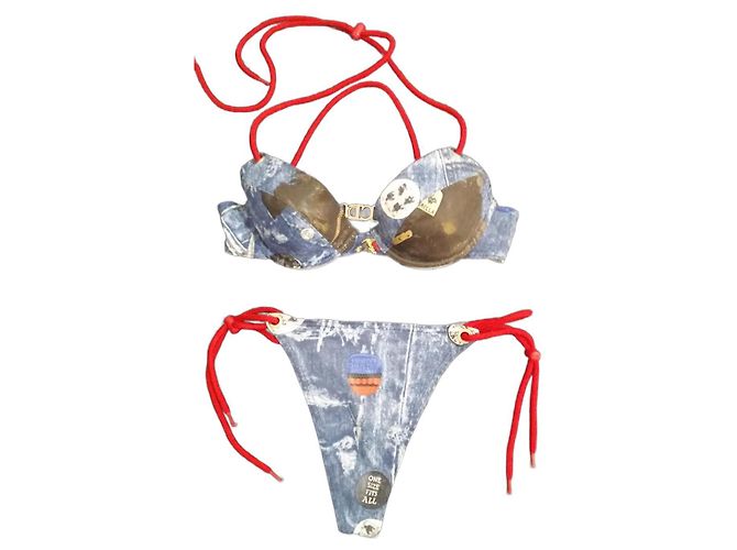 ENSEMBLE DE BIKINI DIOR COSTUME MAILLOT DE BAIN Multicolore