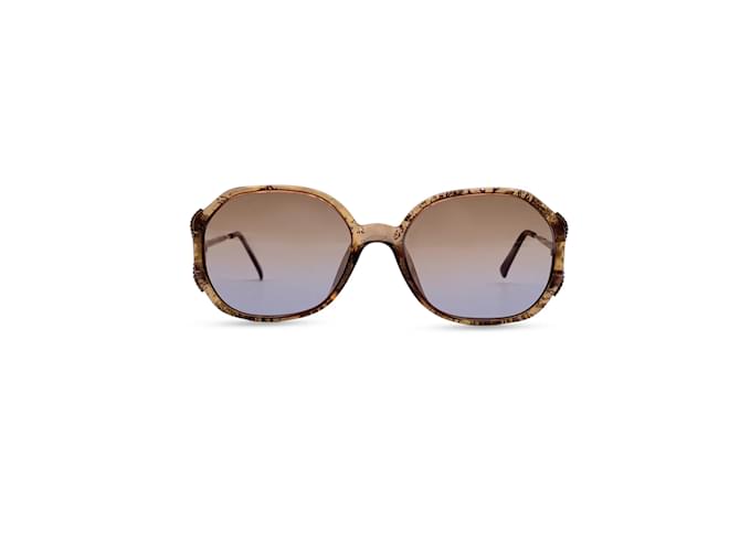 Christian Dior lunettes de soleil femmes vintage 2527 31 Optyle 56/18 130MM Plastique Marron  ref.931071