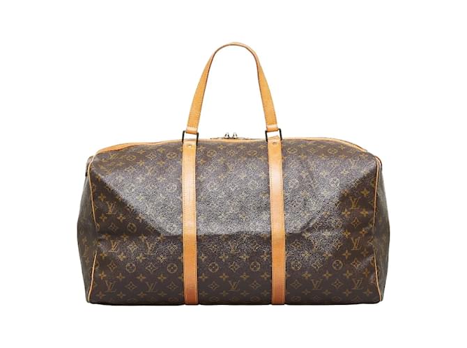 Louis Vuitton Monogram Sac Souple 55 M41622 Brown Cloth ref.931112 - Joli  Closet