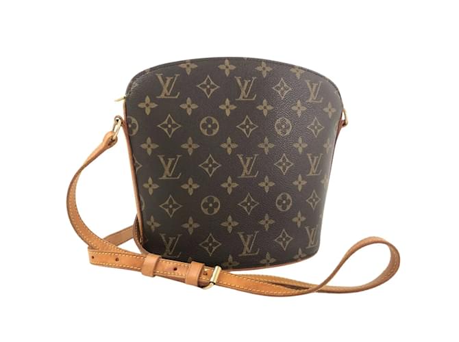 Louis Vuitton Monogram Drouot Crossbody Bag - Brown Crossbody Bags