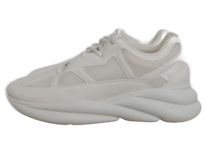 Msgm Sneakers White Synthetic Size 40 