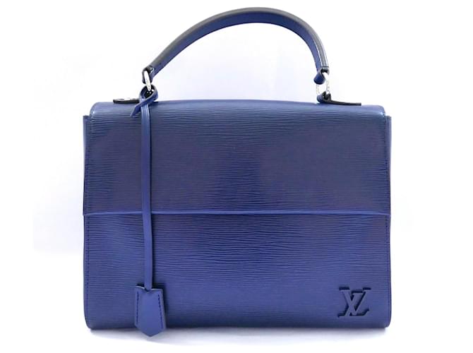 Cuero Louis Vuitton Cluny BB Epi azul marino  ref.931166