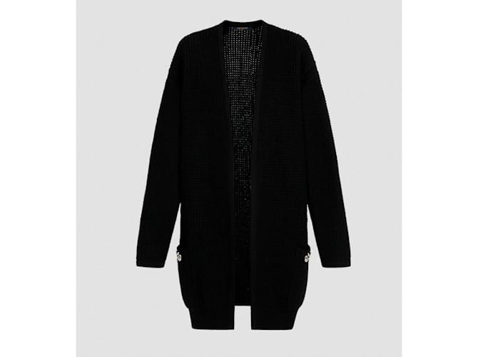 LOUIS VUITTON Knitwear International S Cashmere Black ref.931313 - Joli  Closet