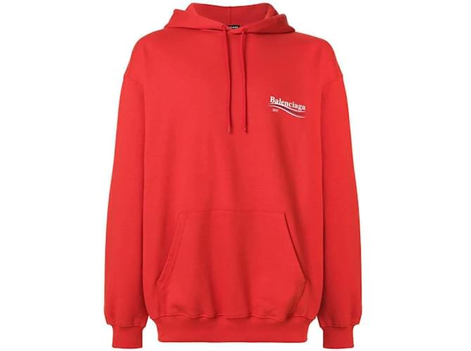 BALENCIAGA Knitwear & sweatshirtsInternationalXSCotton Red  ref.931332
