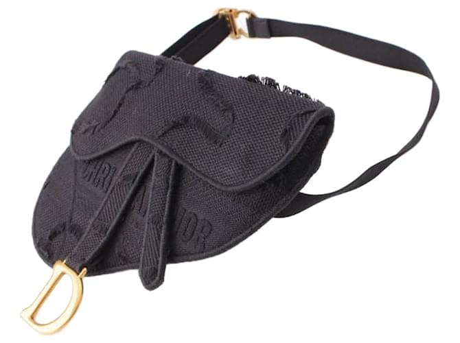 Saddle DIOR HandbagsSynthetic Black  ref.931370