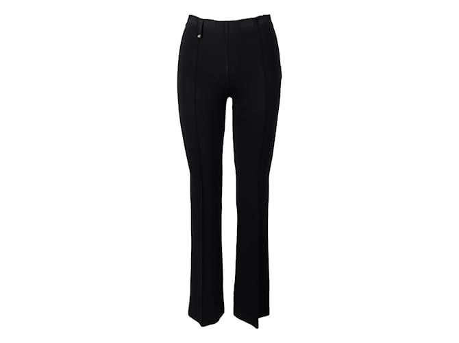 Pantalon stretch taille haute Valentino Noir  ref.931438