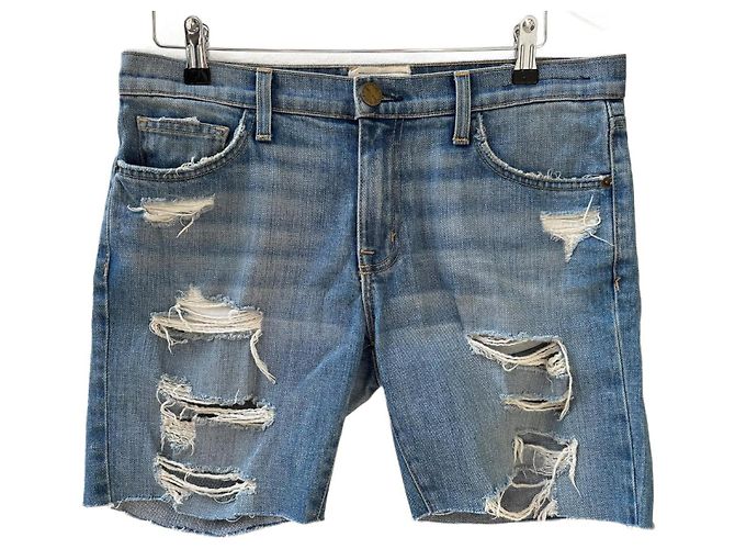 Short jeans azul Current Elliott The Fling