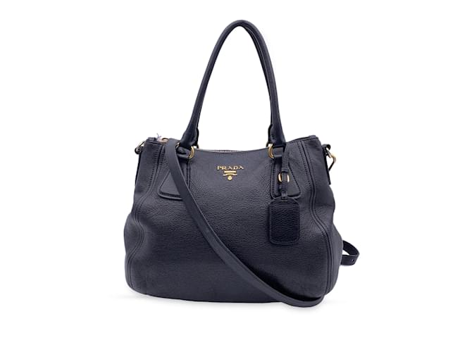 Prada textured best sale leather tote