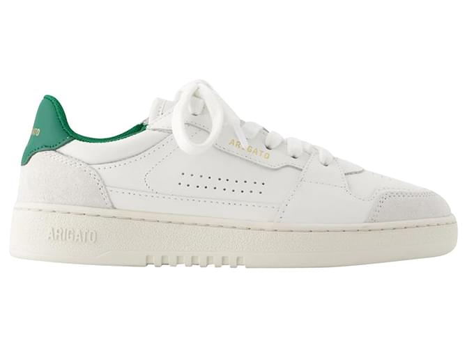 Dice Lo Sneakers - Axel Arigato - Leather - White/green  ref.931526