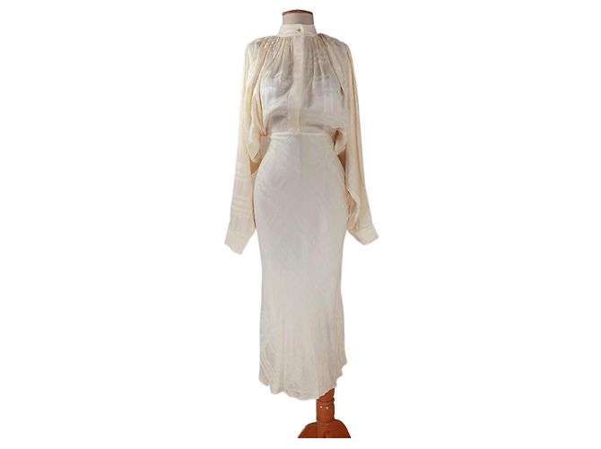 Autre Marque Kleid aus Cupro XS