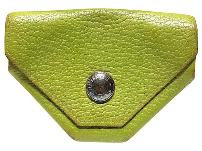 Hermès 24 Green Leather  ref.931876