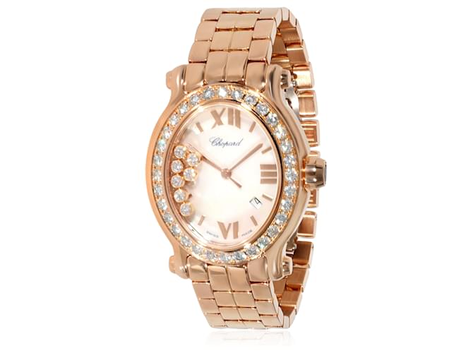 Chopard Happy Sport 275350 5004 Women s Watch In 18kt rose gold