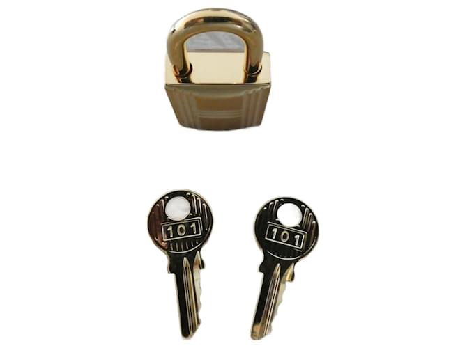 hermès padlock in gold steel NEW for kelly bag ,Birkin ,Victoria Gold hardware  ref.932684