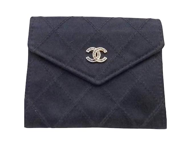 Chanel Womens Coin Cases, Black