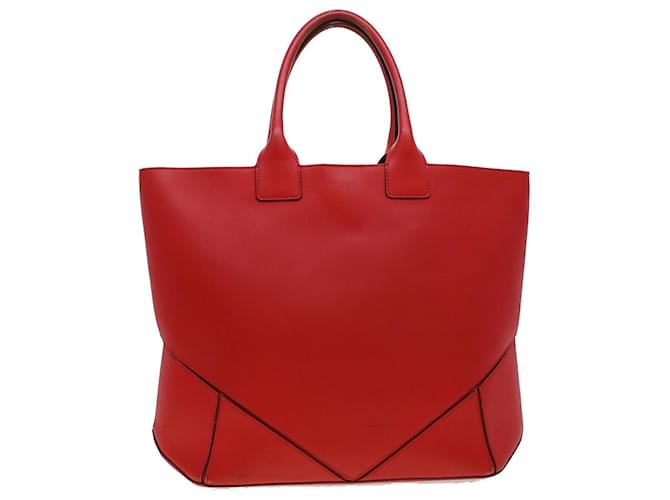 Sac Cabas GIVENCHY Cuir Rouge Authentique4390  ref.932774