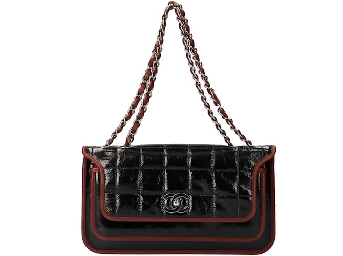 Chanel Chocolate Bar Shoulder Bag Black ref.932804 - Joli Closet