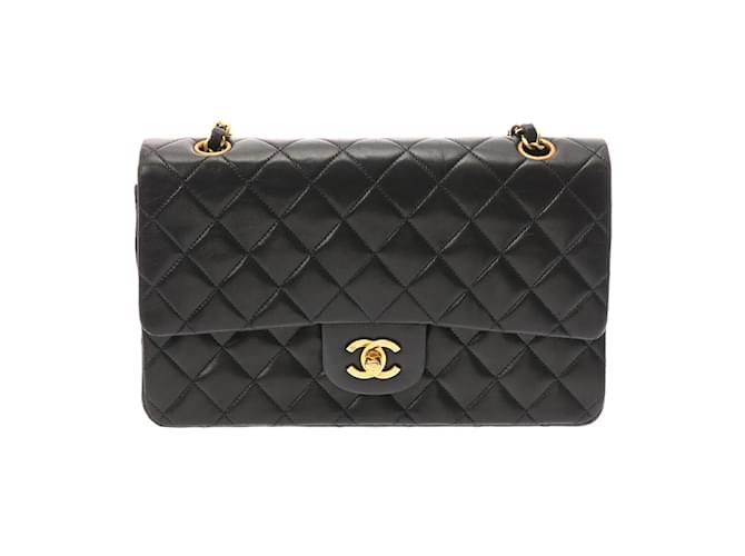 This Chanel classic flap bag is a timeless accessory that will