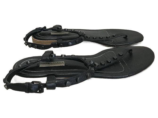 Sandali BALENCIAGA T.EU 38 Pelle Nero