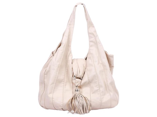 LANCEL Bolsas de couro Bege