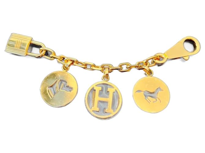 Hermès Ciondolo Breloque Gold hardware Metallo  ref.932914