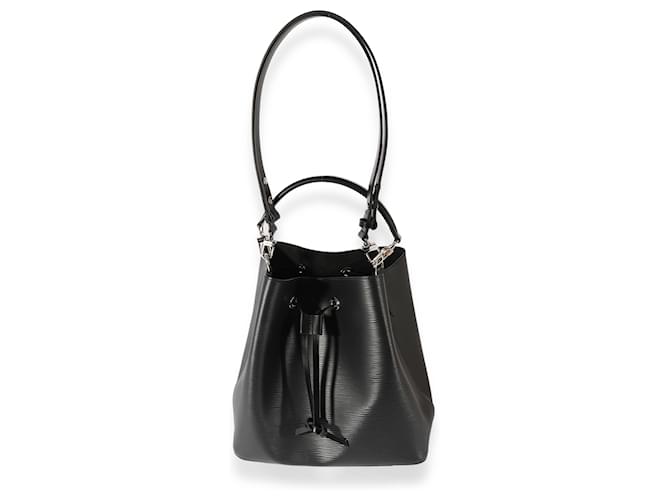 Louis Vuitton NeoNoe Epi Leather Shoulder Bag in Black