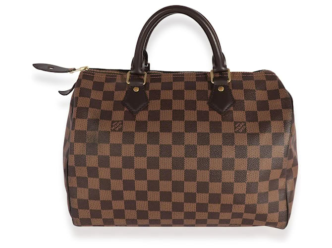 Louis Vuitton Damier Ebene Speedy 30 Handbag