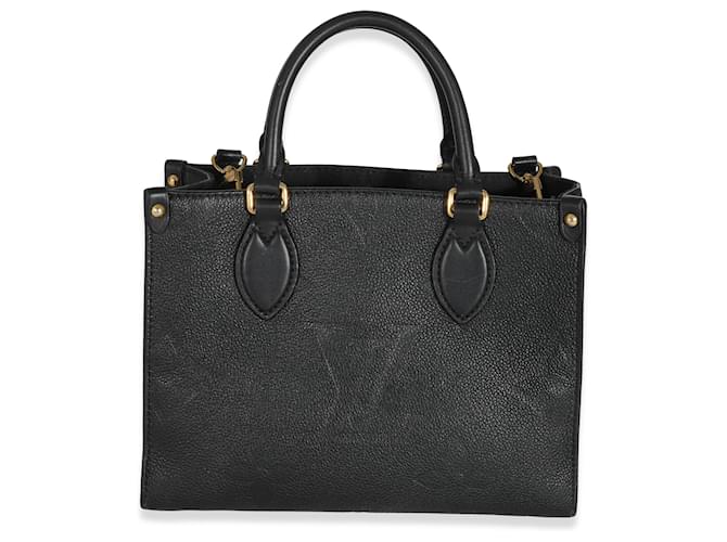 Pre-Owned Louis Vuitton Empreinte Monogram Giant Vanity PM Black