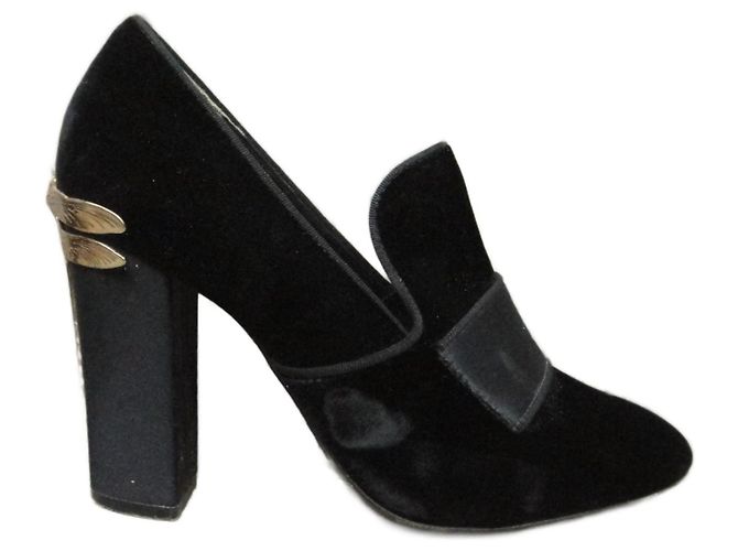 mocassins à talons Tory Burch p 39 Noir