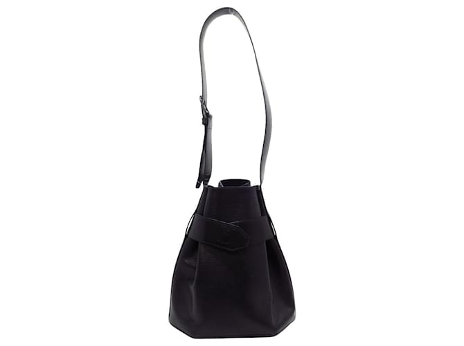 Louis Vuitton Epi Sac d'Epaule PM - Black Shoulder Bags, Handbags