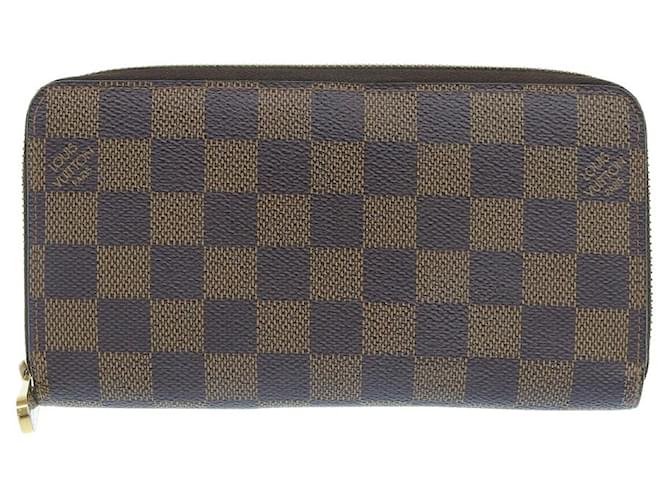 Louis Vuitton Zippy Wallet Toile Marron  ref.933706