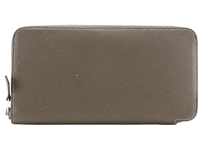 Azap Hermès Silk'In Grey Leather  ref.933816