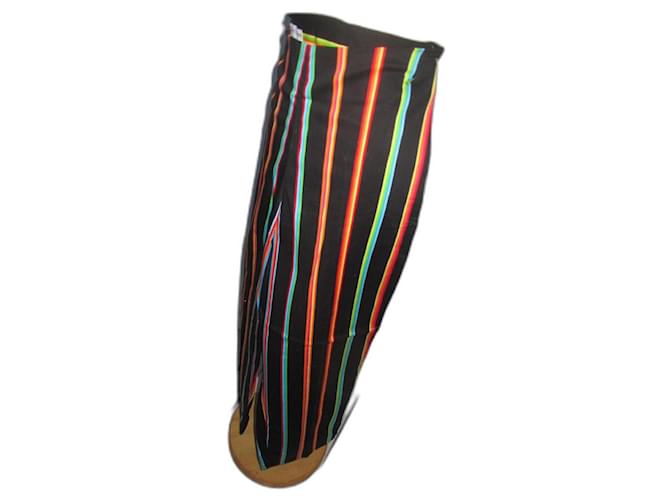 Autre Marque Pantaloni, ghette Multicolore Cotone  ref.934036