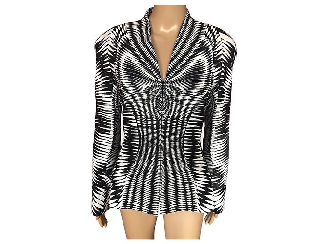 Thierry Mugler MUGLER Chaquetas T.fr 38 Algodón Negro