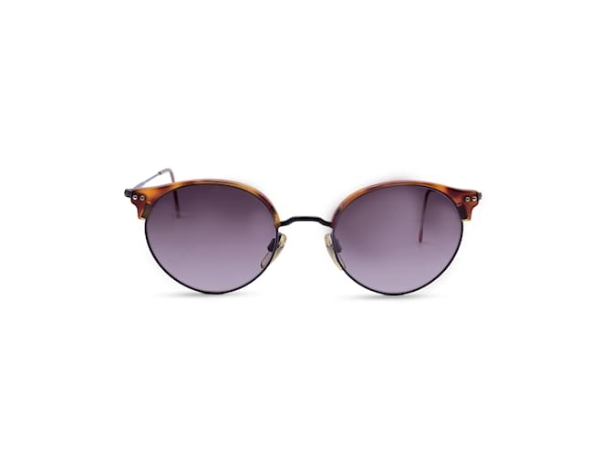 Giorgio Armani Vintage Brown Sunglasses Mod. 377 Col. 015 47/20 140MM Metal  ref.934151