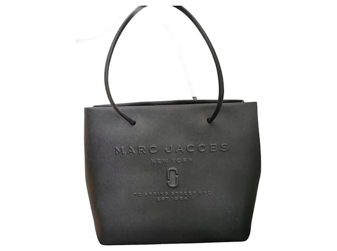 Marc Jacobs Bolsos de mano Negro Cuero  ref.934173