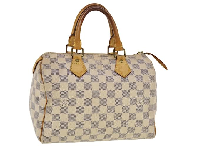 Louis Vuitton Speedy 25 Damier Azur Shoulder Bag