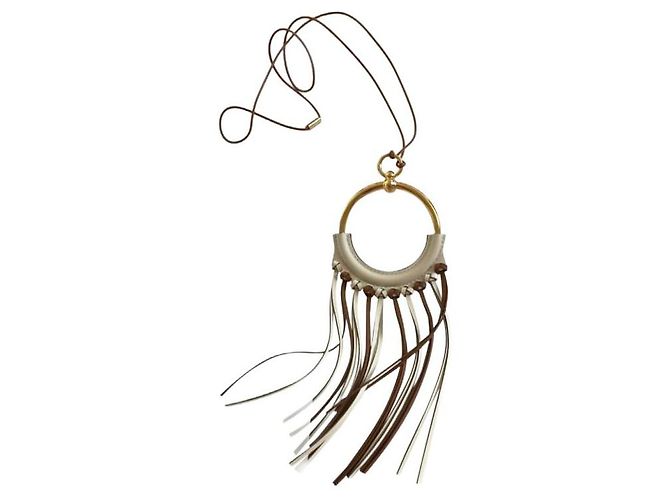 Hermès Anate swift beau loop gold Blanc Doré