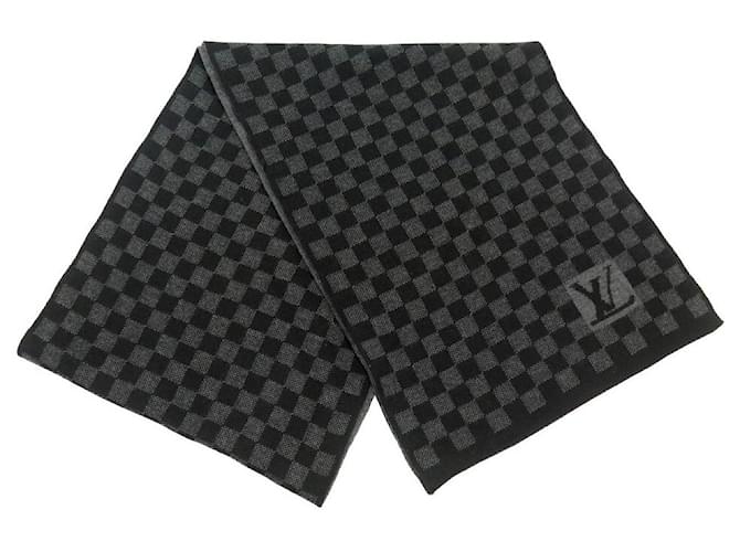 lv damier scarf and
