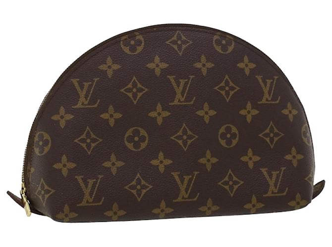 Louis Vuitton Women Brown Makeup Bag One Size