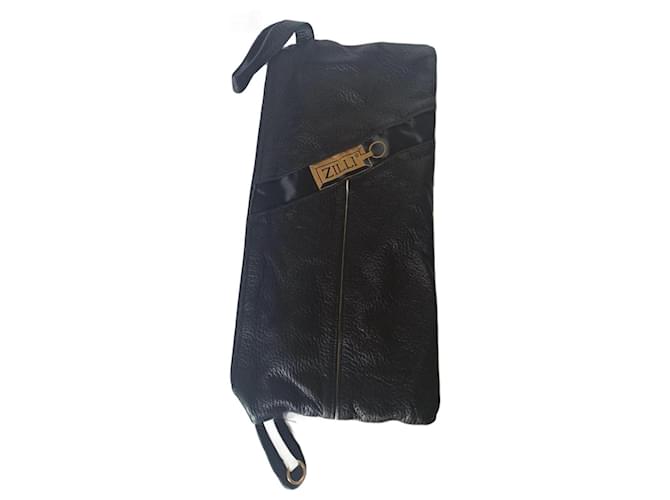 Zilli Clutch-Taschen Schwarz Leder  ref.934604
